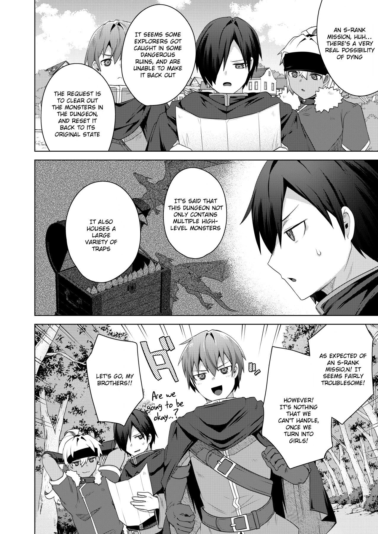 Hentai Manga Comic-I got a skill that makes me 1000 times stronger when I transsexual! 2-Read-3